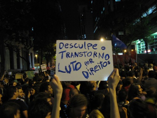 Protestos no Rio. Foto: Alan Tygel