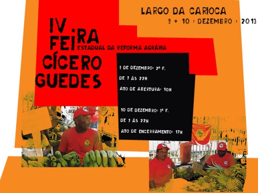 IV Feira Estadual da Reforma Agrária - Cícero Guedes