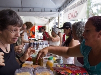 Feira da Reforma Agraria CÃ­cero Guedes, Largo da Carioca, RJ, 10/12/2014